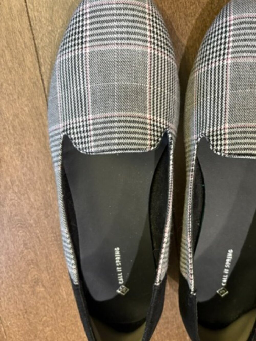 Plaid Flats